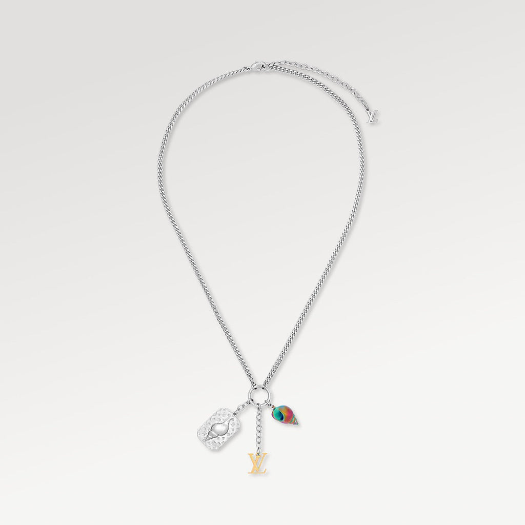 18K Louis Vuitton Shell Necklace