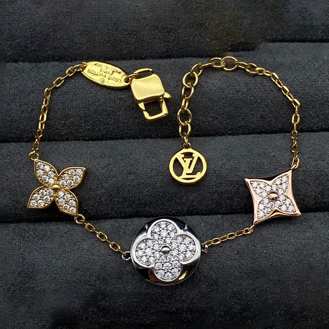 18K Louis Vuitton Idylle Blossom Monogram Bracelet