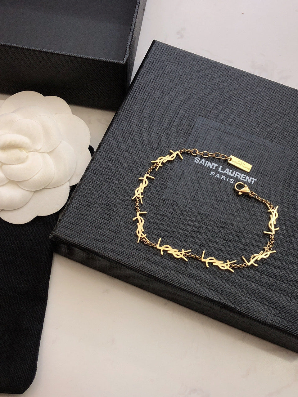 18K YSL Mini Cassan Bracelet