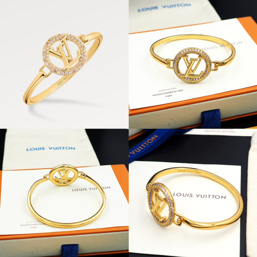 18K Louis Vuitton Louise Tresor Bracelet