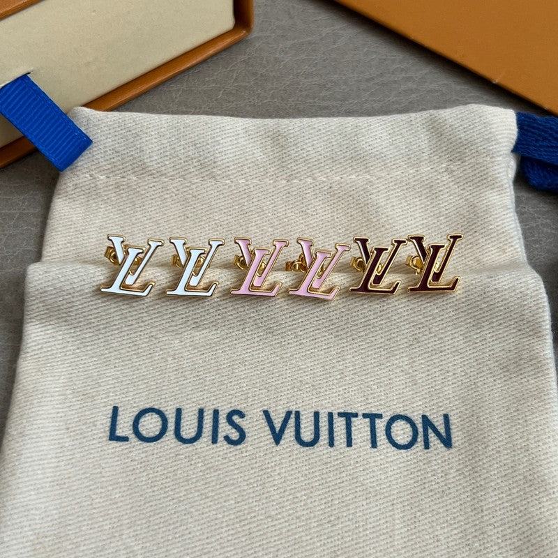 18K Louis Vuitton Color Iconic Earrings