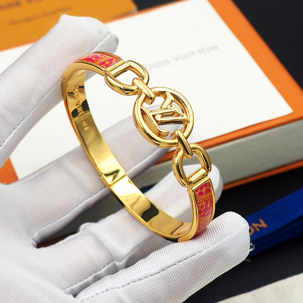 18K Louis Vuitton x YK Hang It Bracelet