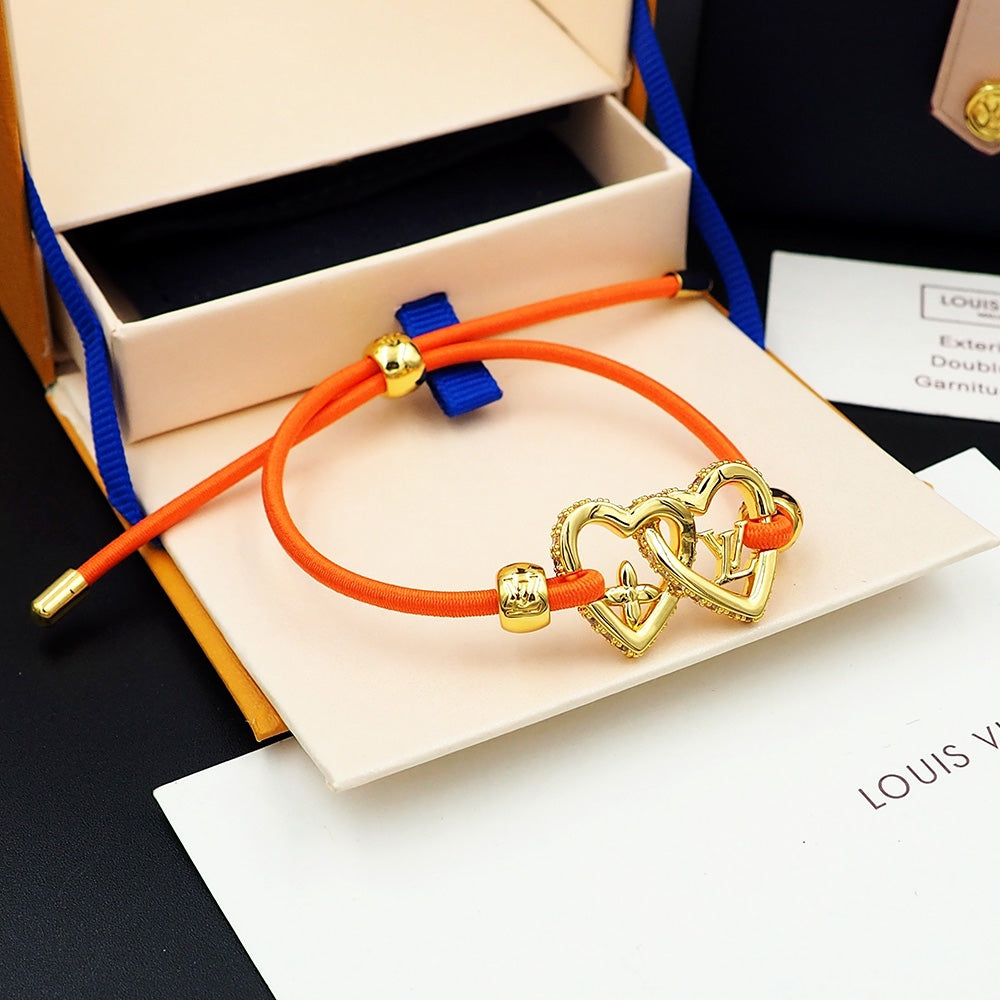 18K Louis Vuitton My Love Orange Bracelet