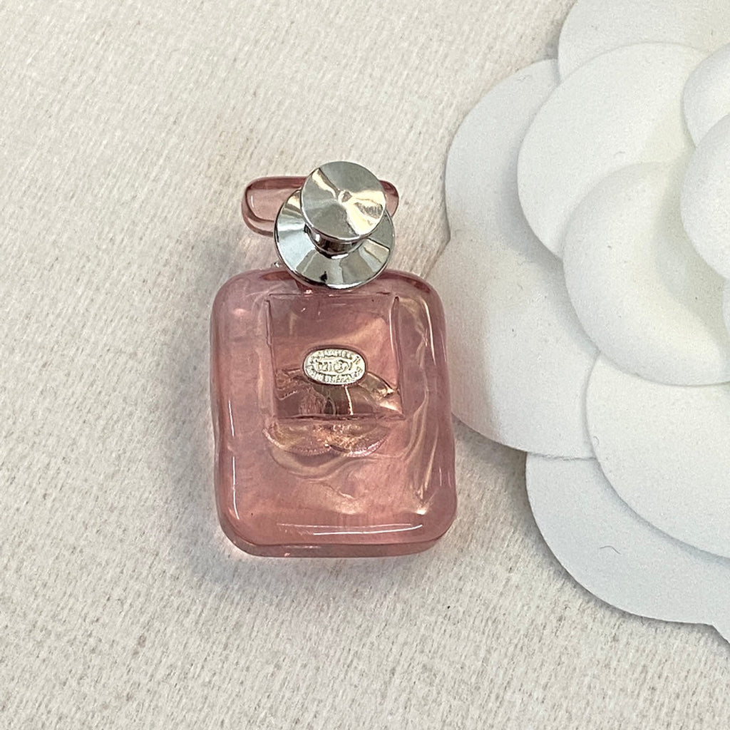 18K  Chanel Perfume Color Bottle Brooch