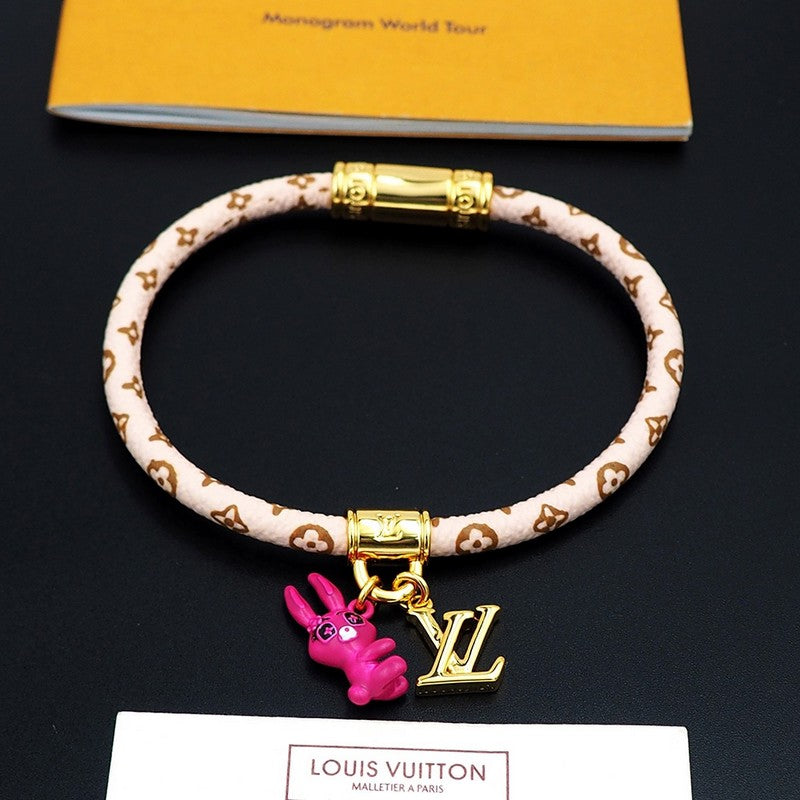 18K Louis Vuitton Animogram Bracelet