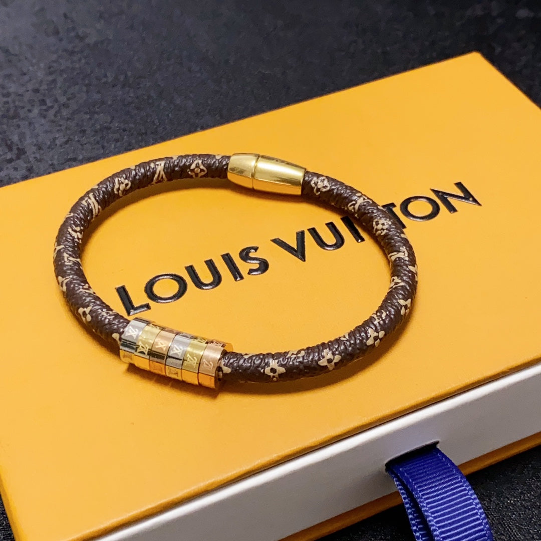 18K Louis Vuitton Monogram Bracelet