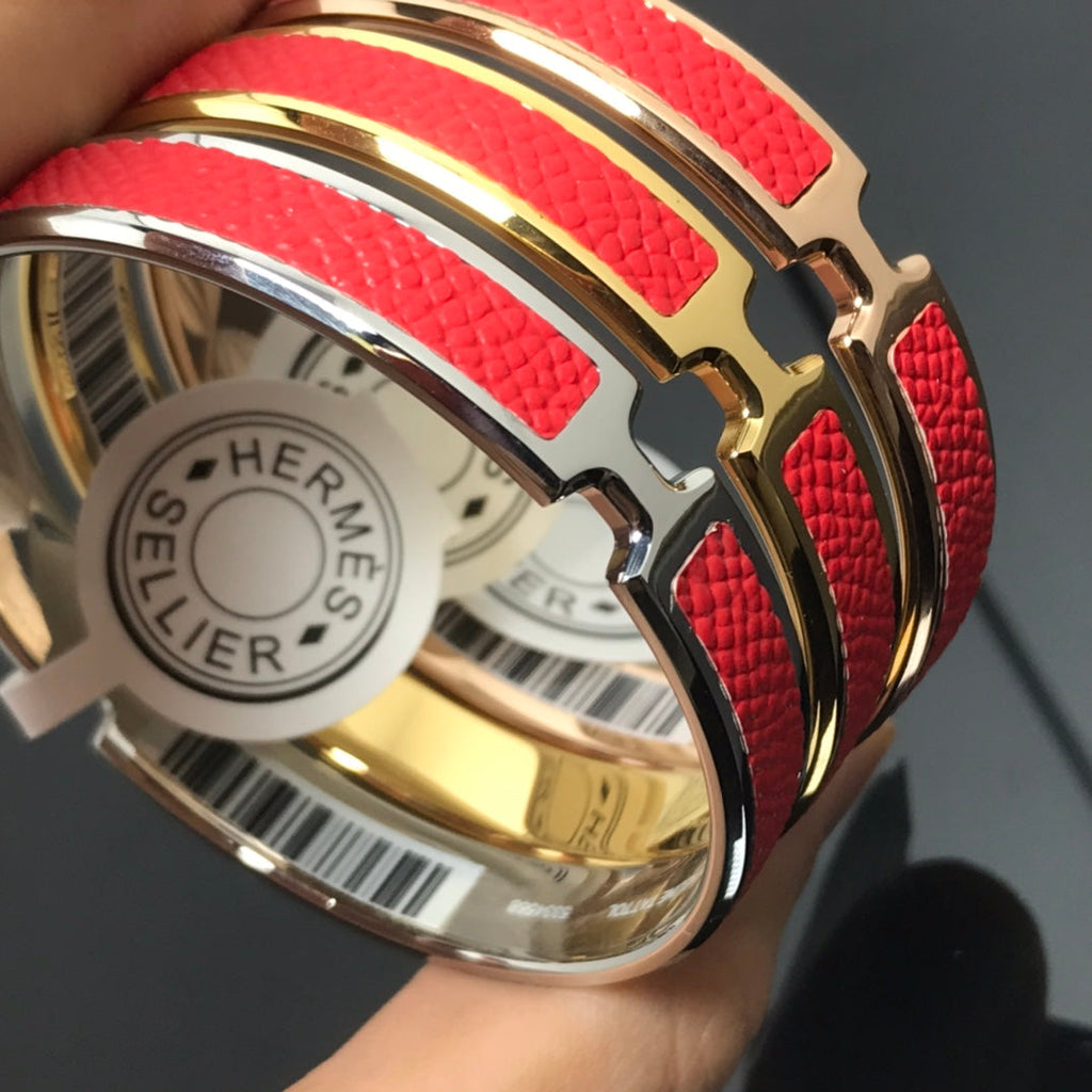 18K Olympe Red Hermes Bracelet