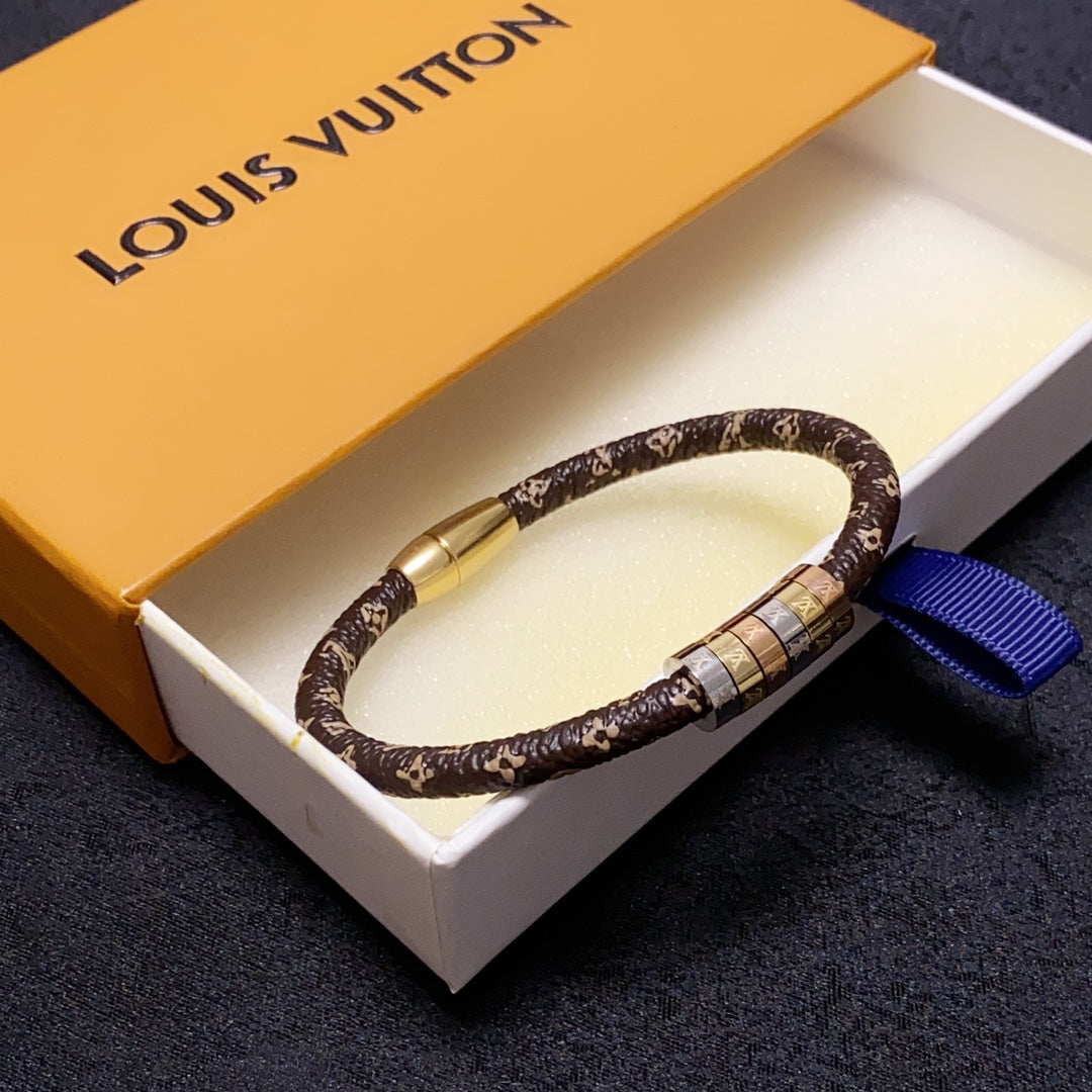 18K Louis Vuitton Monogram Bracelet