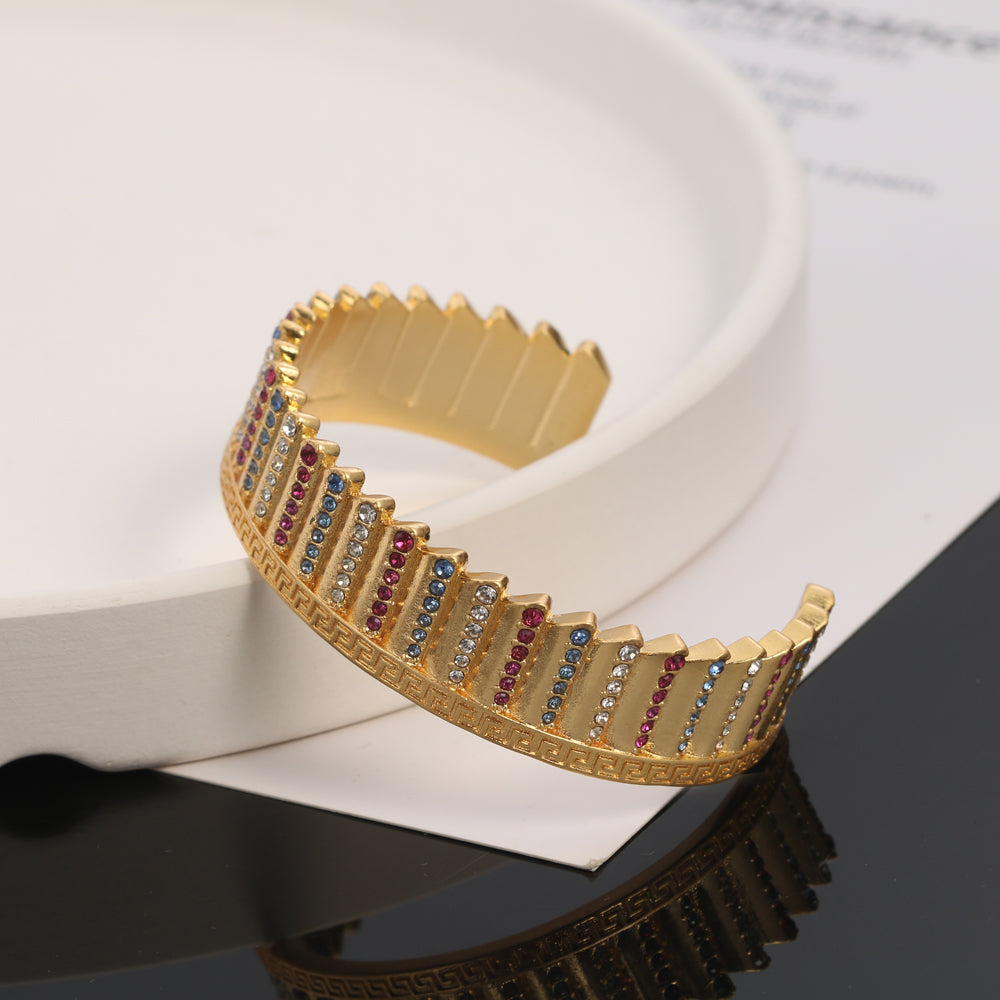 18K Ver Celine Open Cuff Bracelet