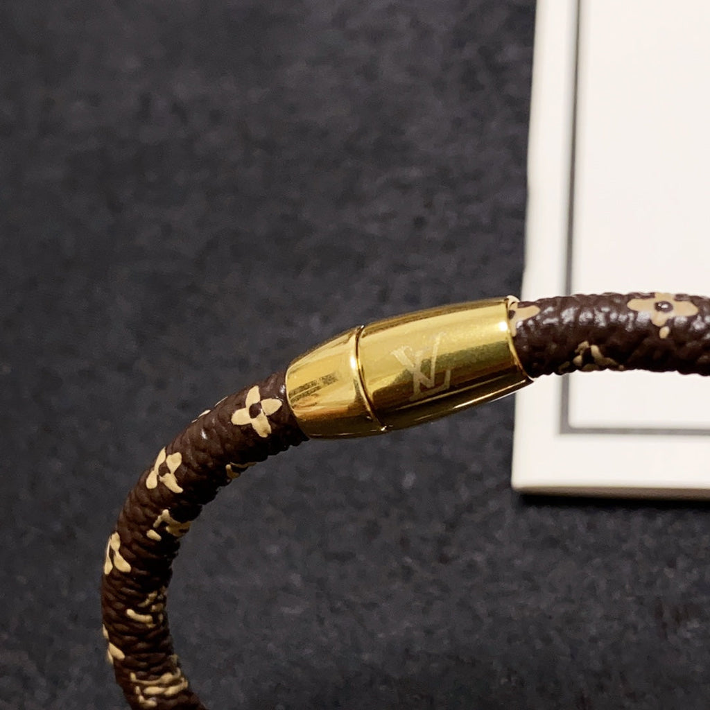 18K Louis Vuitton Monogram Bracelet