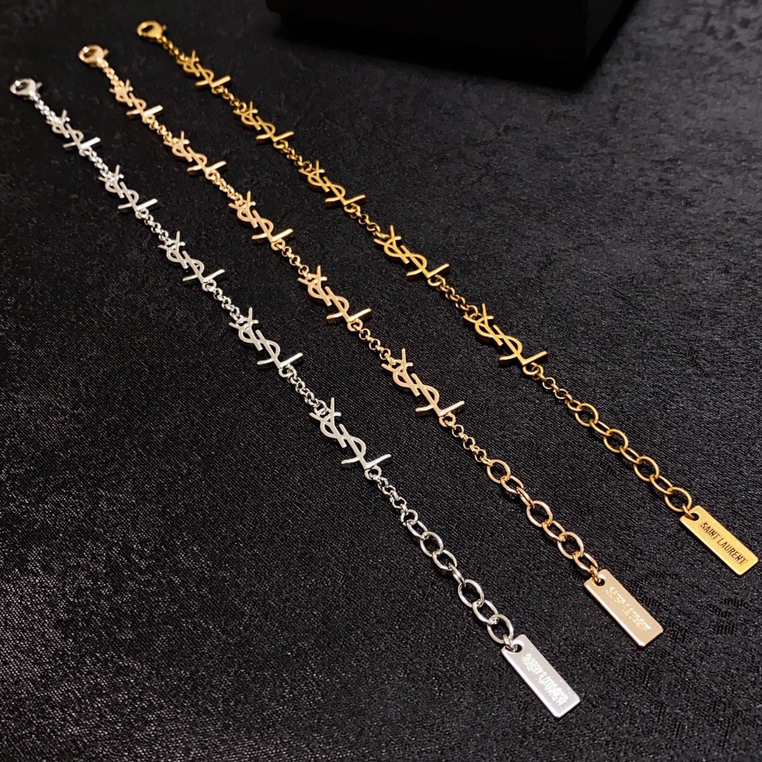 18K YSL Mini Cassan Bracelet
