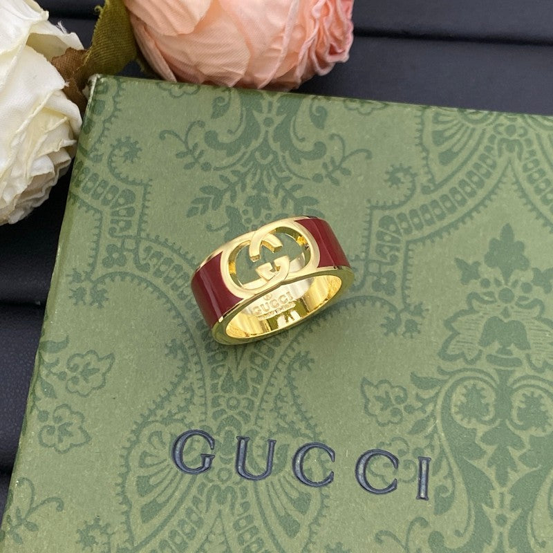 18K GucciColor Yellow Gold Ring