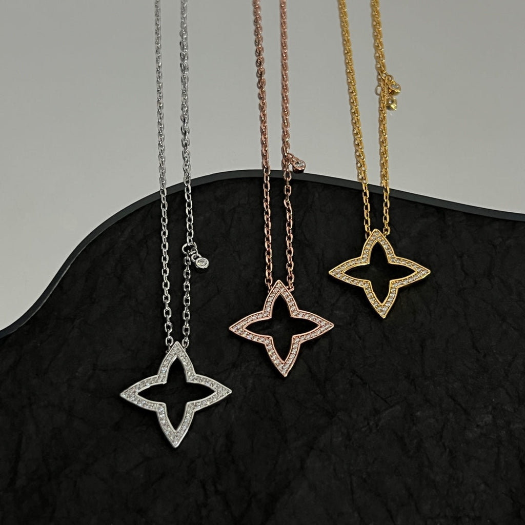 18K Louis Vuitton Blossom Pendant Necklace