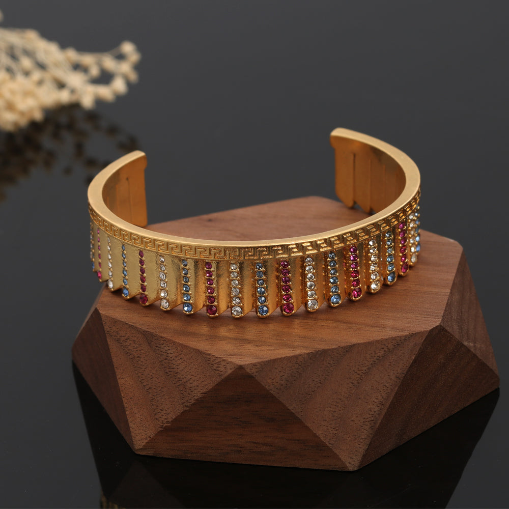 18K Ver Celine Open Cuff Bracelet