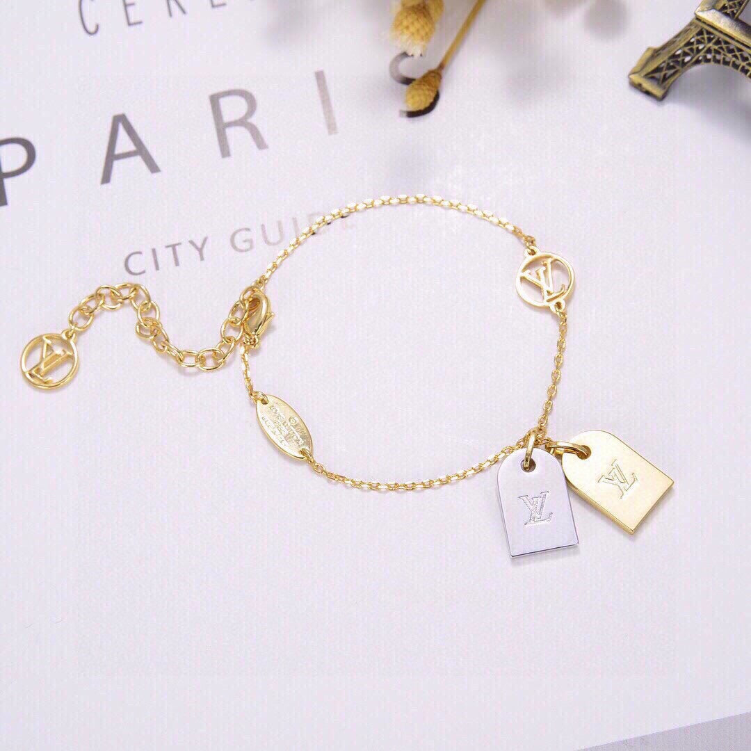 18K Louis Vuitton Monogram Bracelet