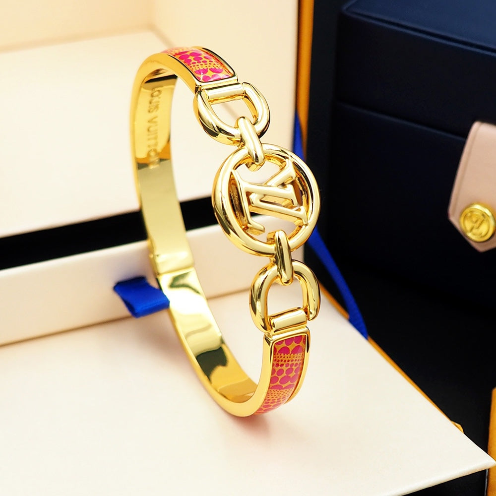 18K Louis Vuitton x YK Hang It Bracelet