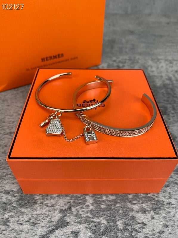 18K Kelly Hermes Cadenas Bracelet