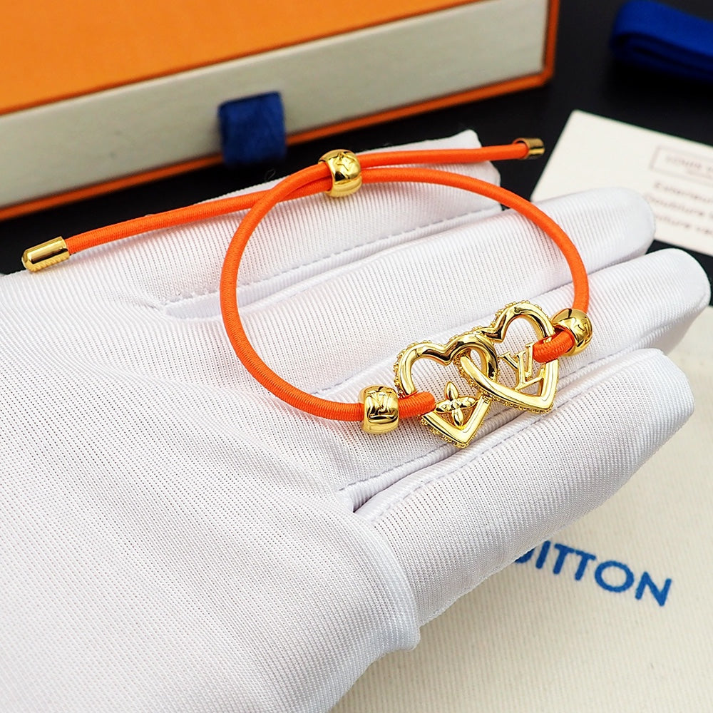 18K Louis Vuitton My Love Orange Bracelet