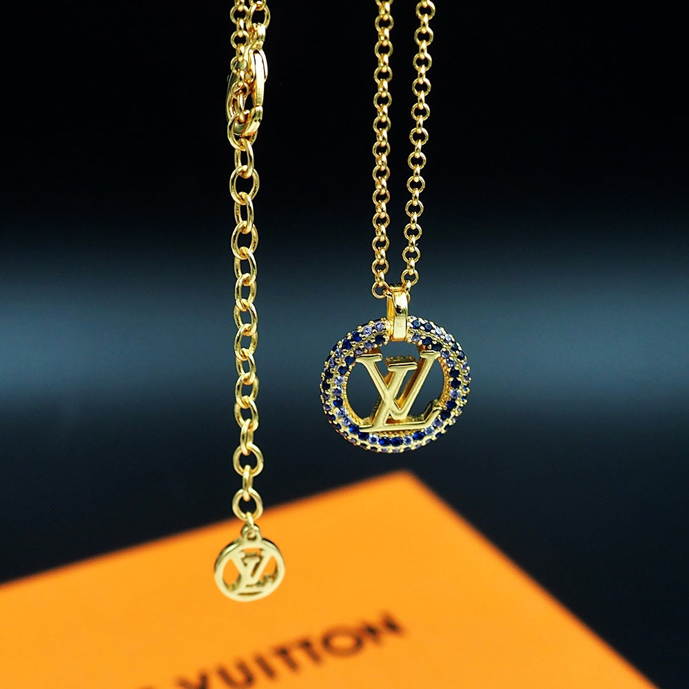 18K Louis Vuitton Louise By Night Necklace