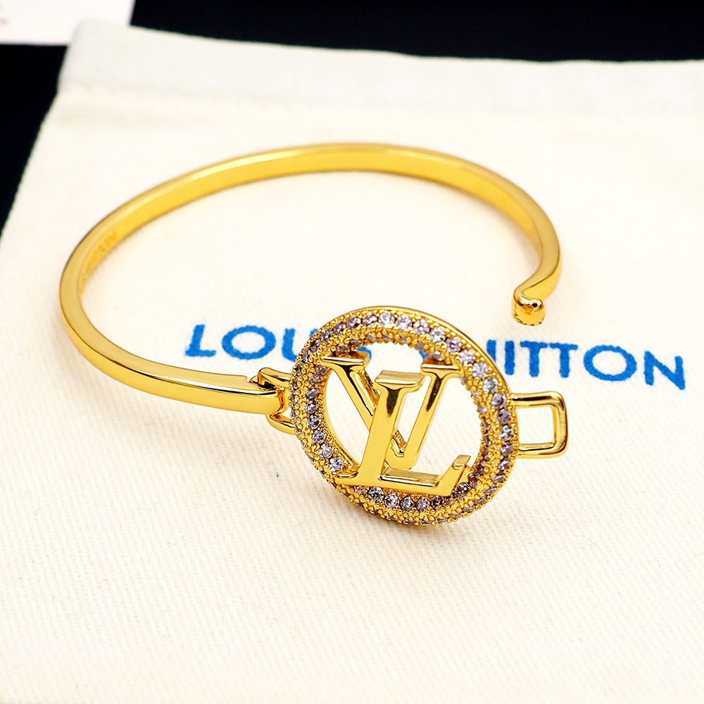 18K Louis Vuitton Louise Tresor Bracelet