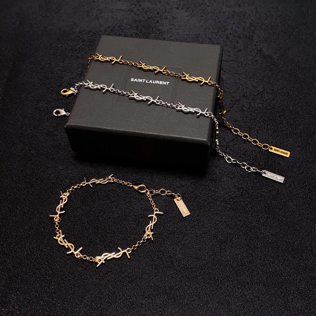 18K YSL Mini Cassan Bracelet