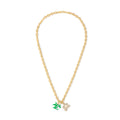 18K Louis Vuitton Blooming Pendant Necklace