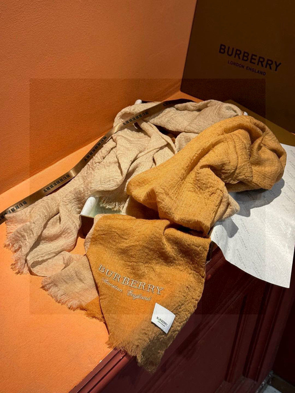 BBR SCARF 180 CM IN CASHMERE 718527