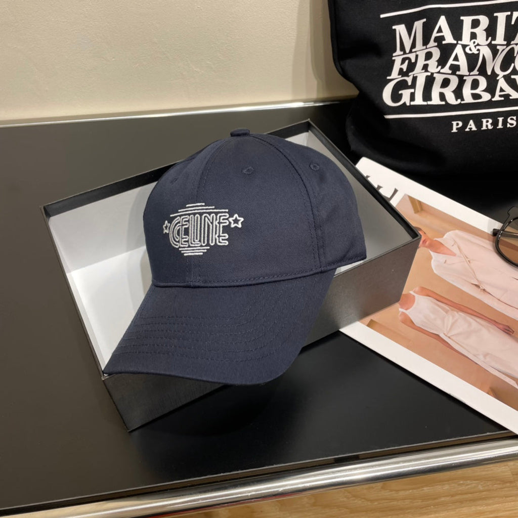 CELINE 25S BASEBALL CAP 735287 IN CANVAS