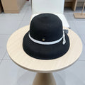 CELINE BUKET HAT MODEL 650561 IN BLACK SPRAY FABRIC
