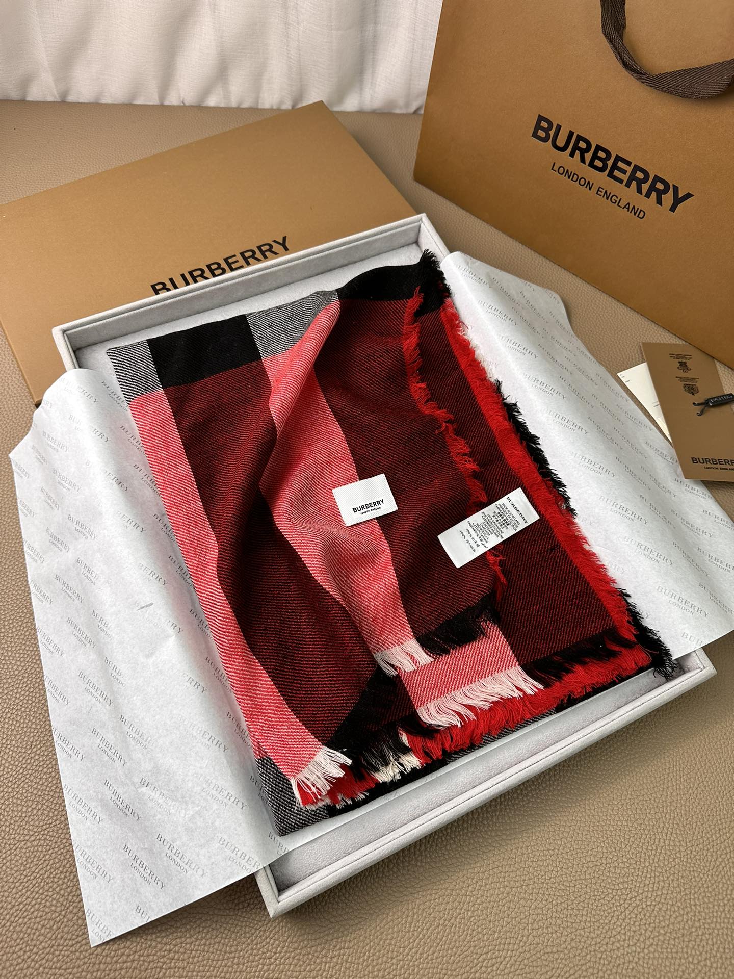 BBR SCARF 200 CM IN CASHMERE 474277