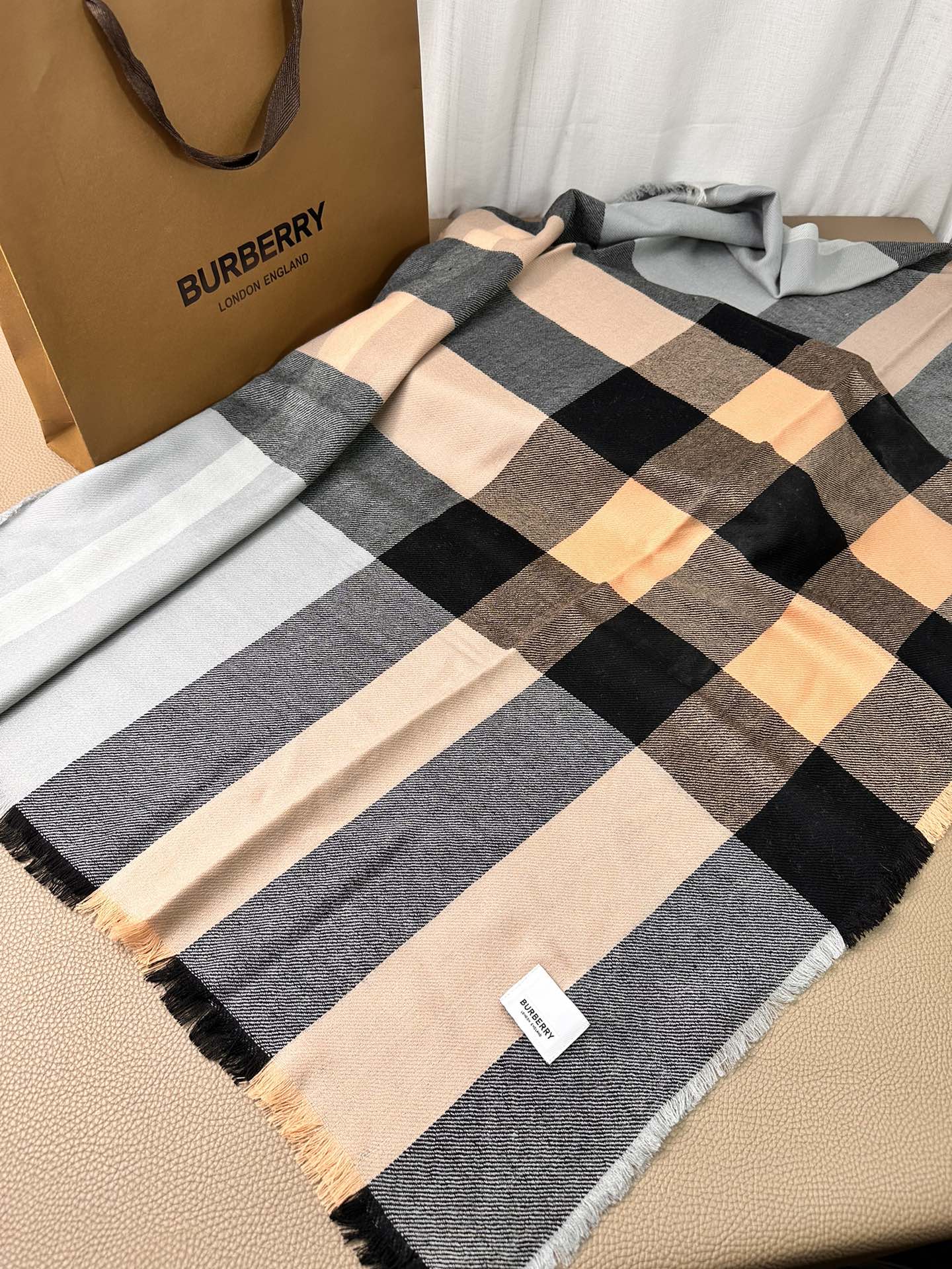 BBR SCARF 200 CM IN CASHMERE 474278