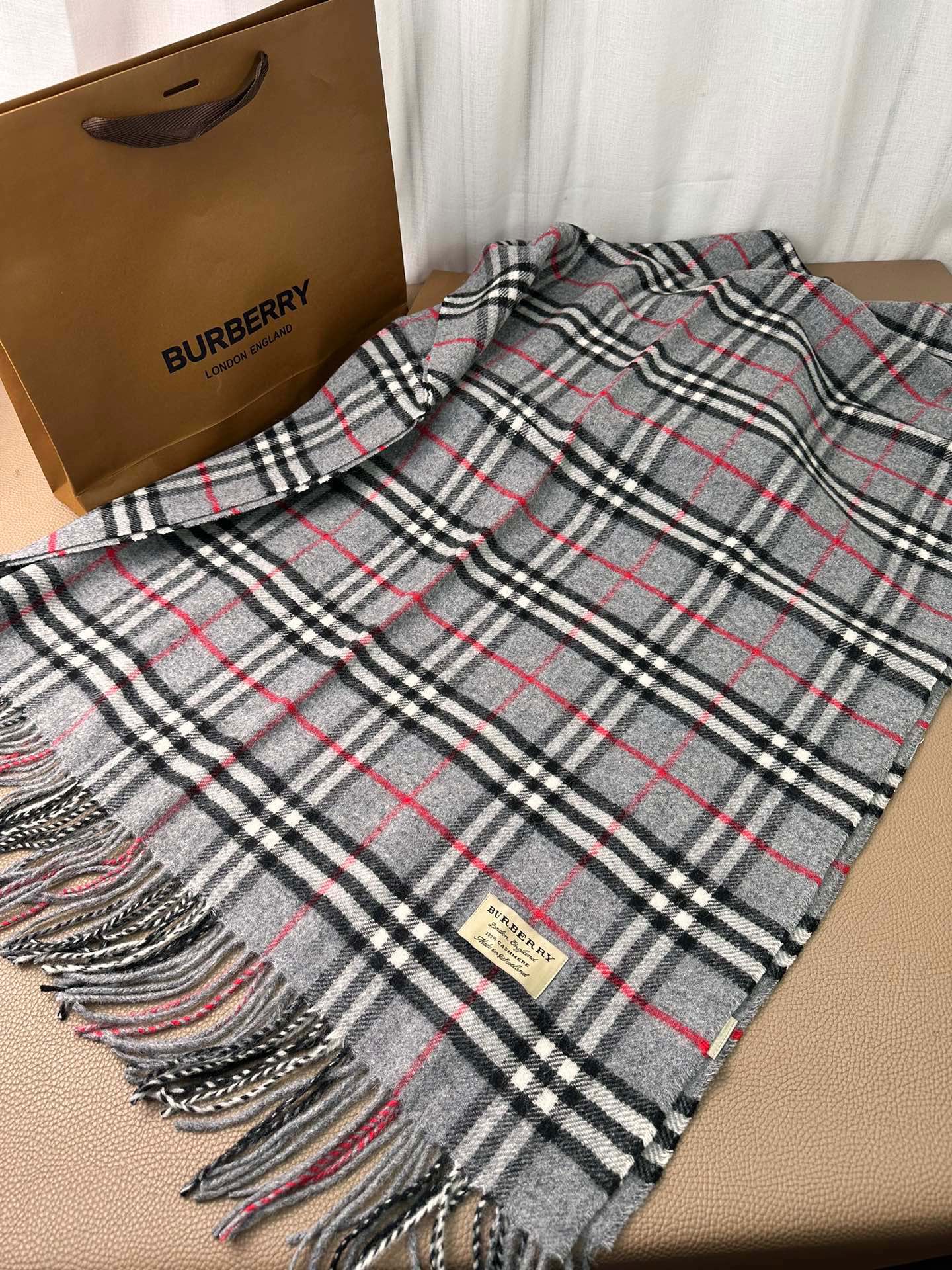 BBR SCARF 200 CM IN CASHMERE 490959