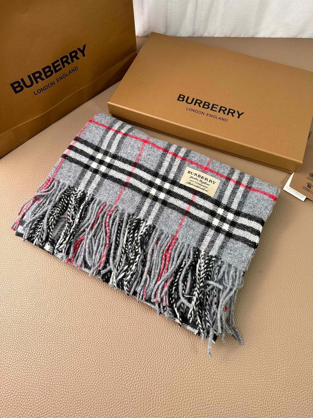 BBR SCARF 200 CM IN CASHMERE 490959