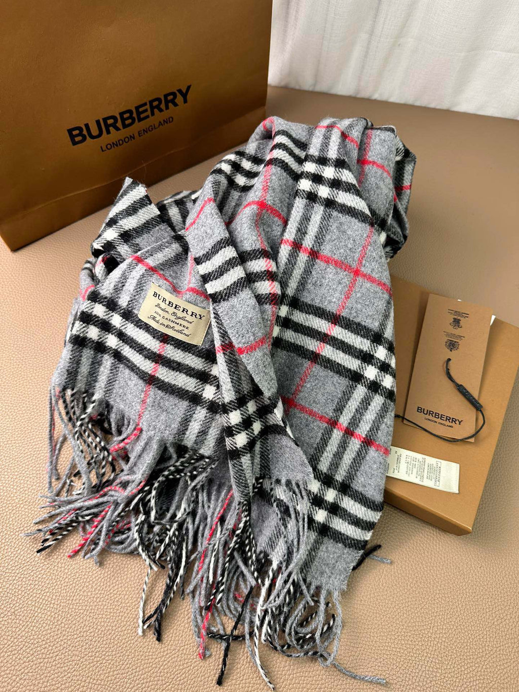 BBR SCARF 200 CM IN CASHMERE 490959