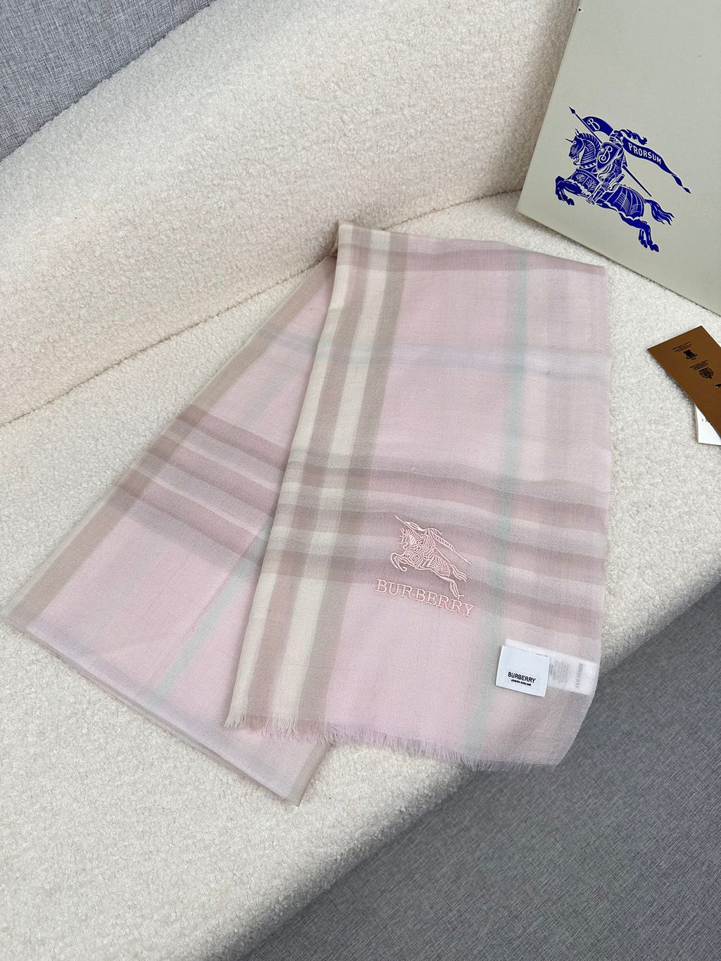 BBR SCARF 220 CM IN CASHMERE 490972