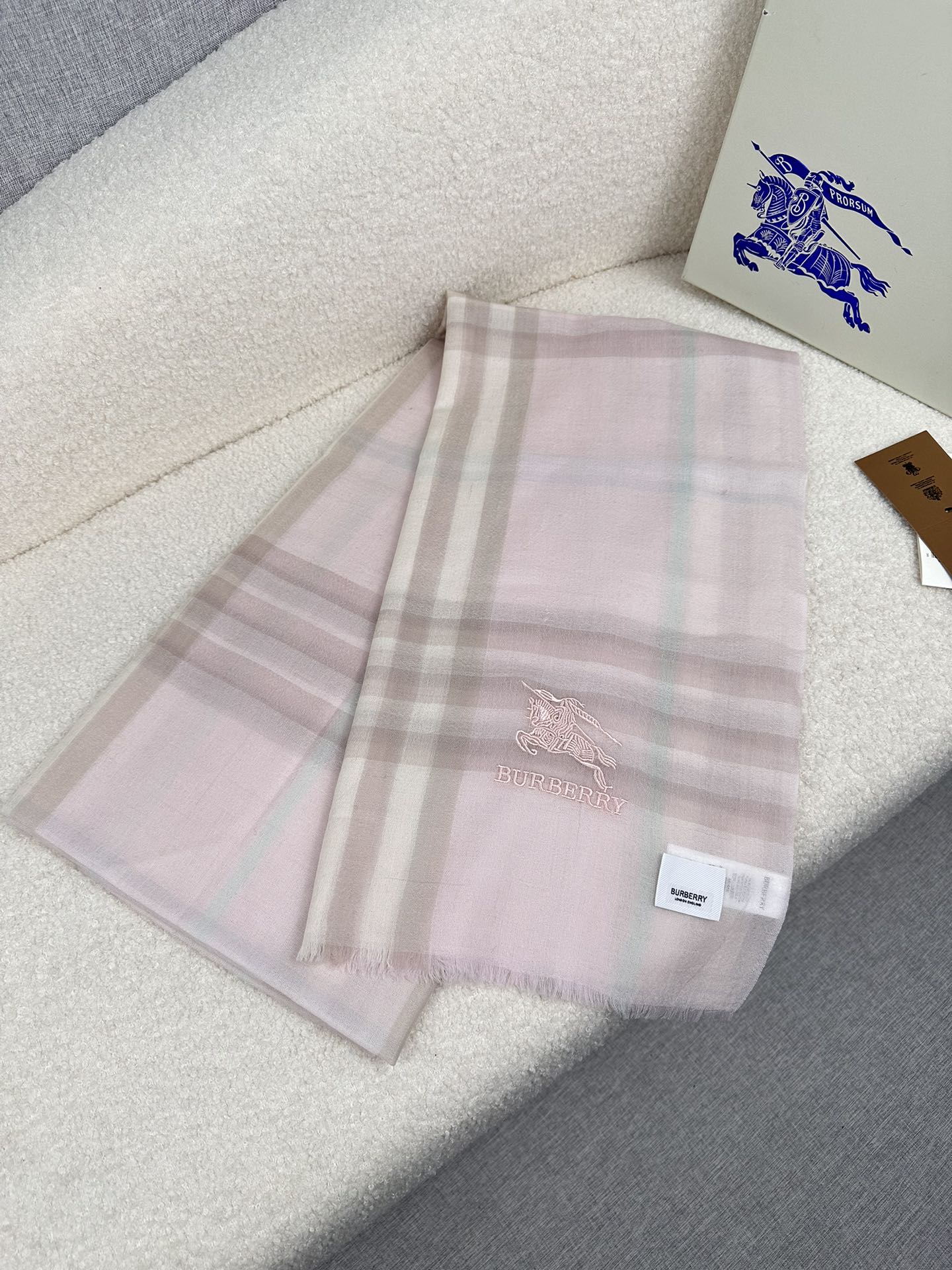 BBR SCARF 220 CM IN CASHMERE 490972