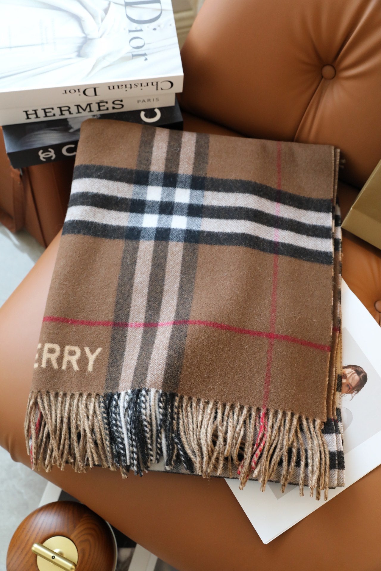 BBR SCARF 140 CM IN CASHMERE 732179
