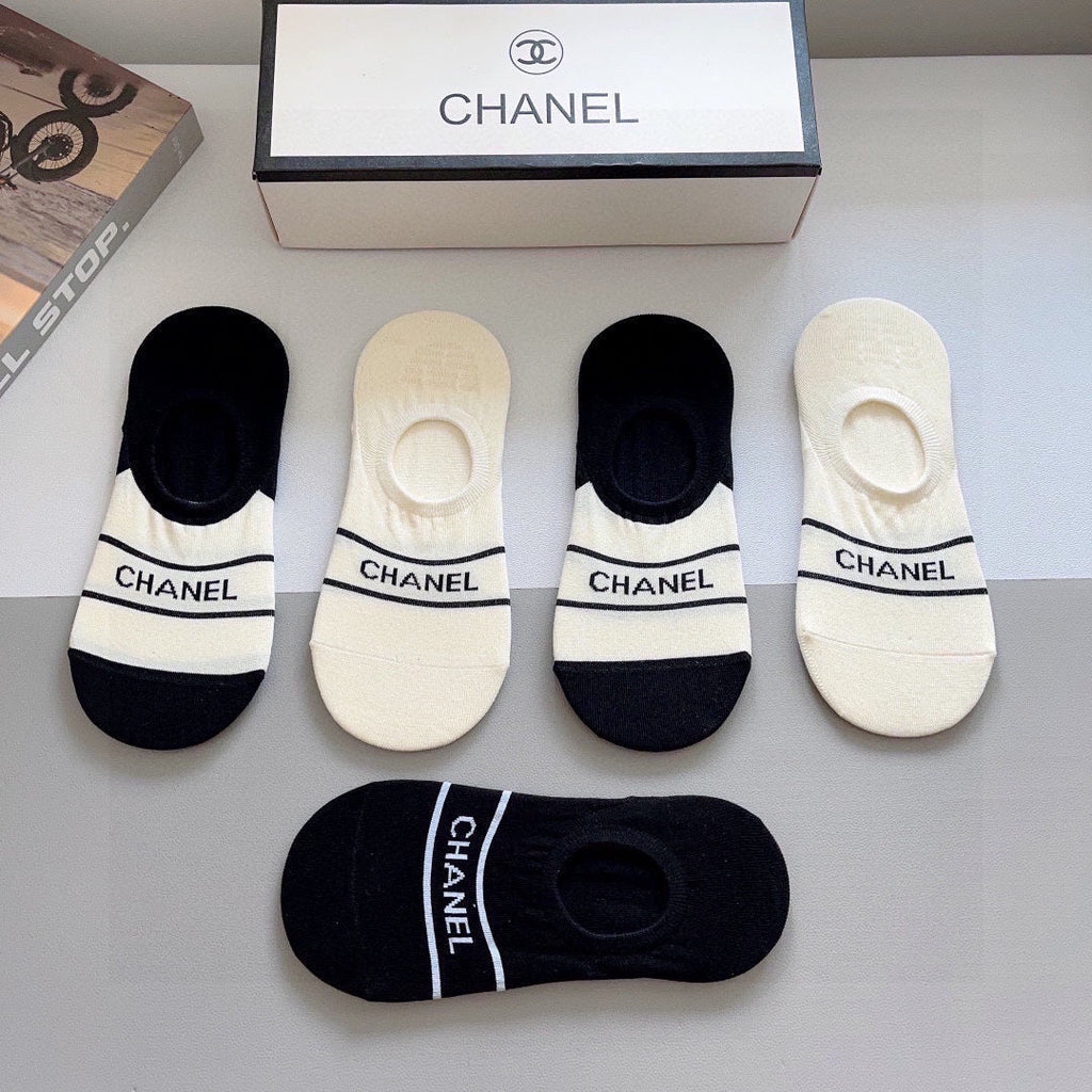 CHANEL FLAT SOCKS 417515 (1 BOX )