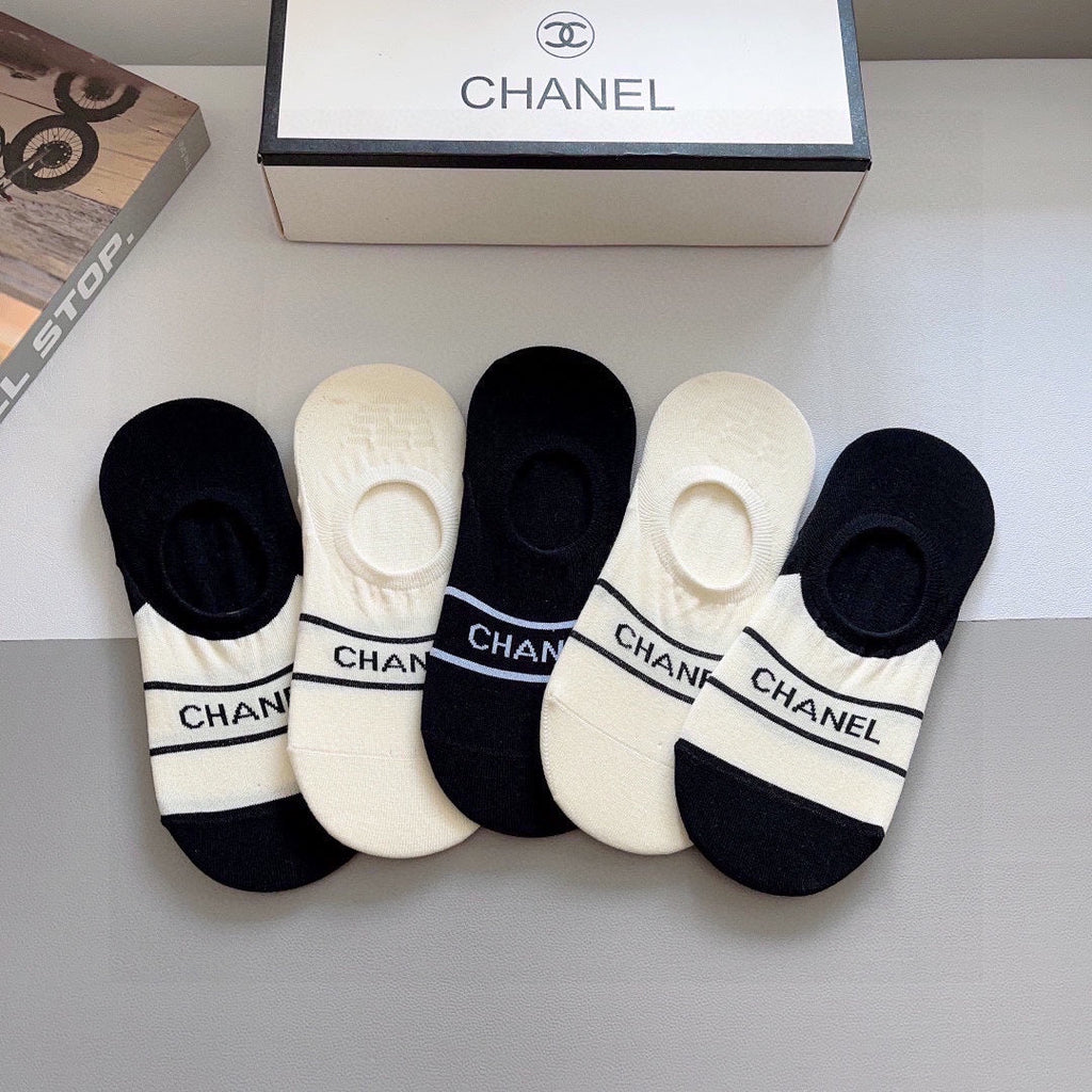CHANEL FLAT SOCKS 417515 (1 BOX )