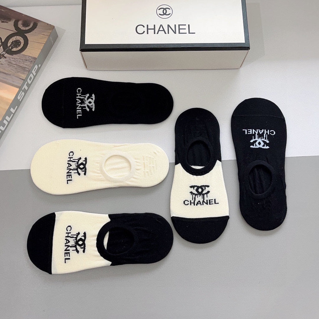 CHANEL FLAT SOCKS 423757 (1 BOX)
