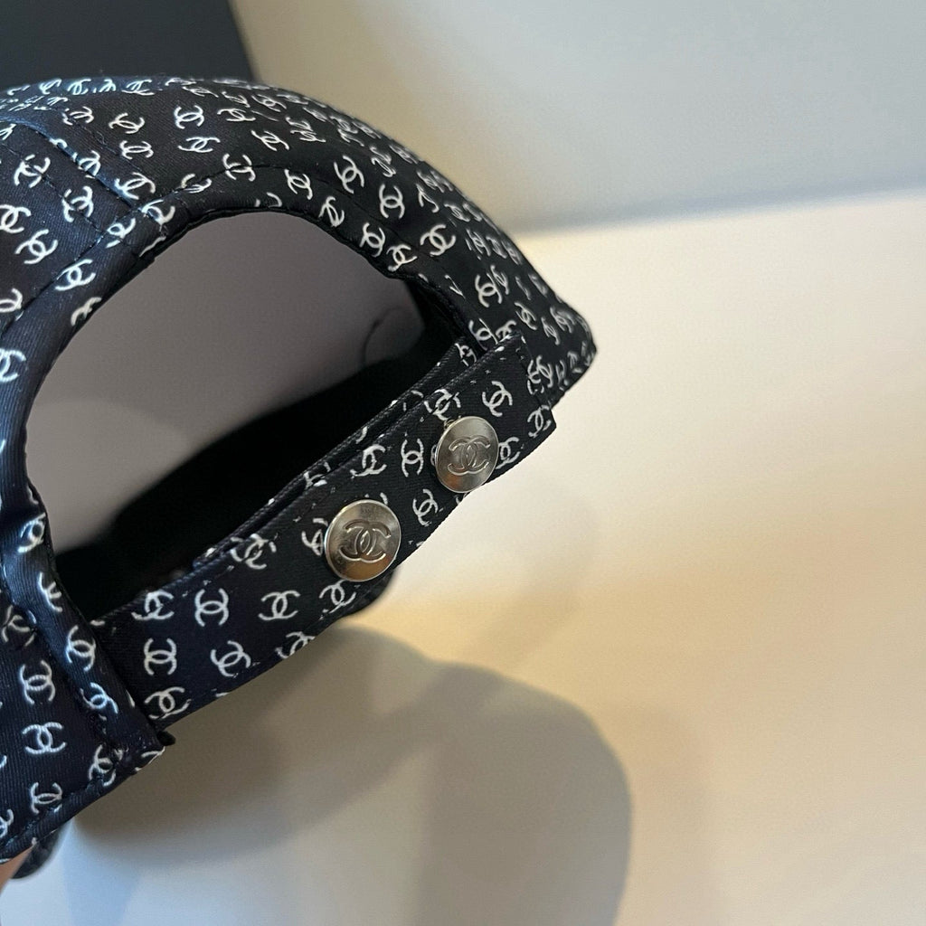 CHANEL BASEBALL HAT IN BLACK 672900