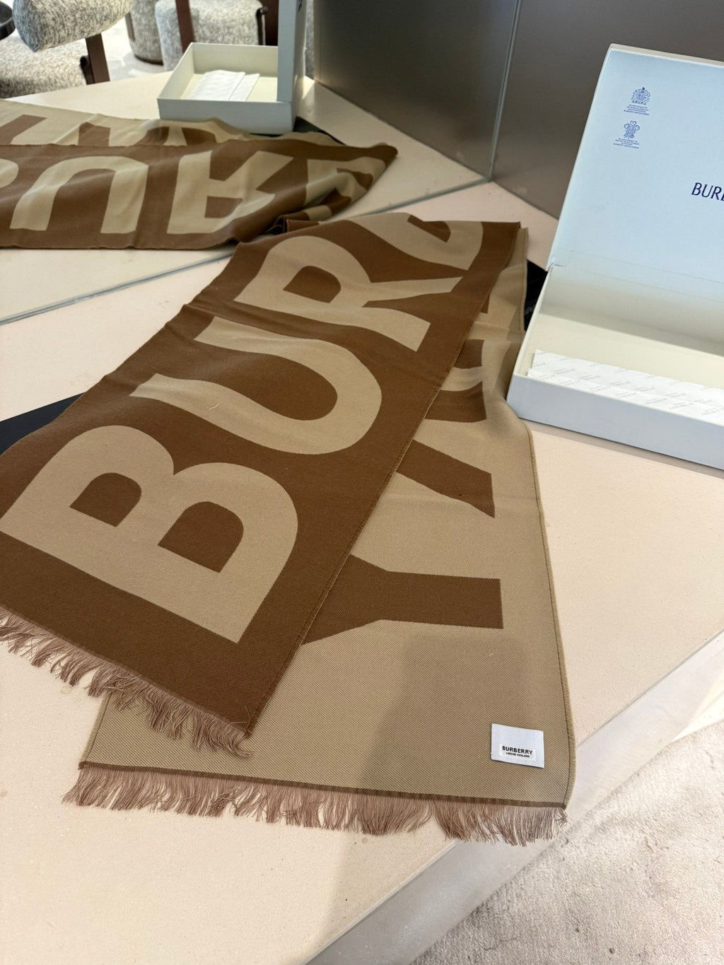 BBR SCARF 180 CM IN CASHMERE 01