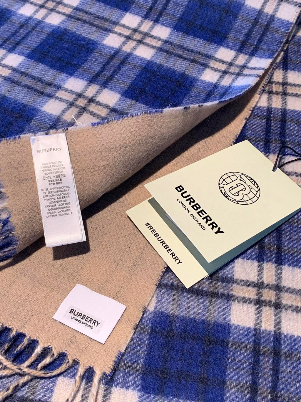 BBR SCARF 190 CM IN CASHMERE 488275