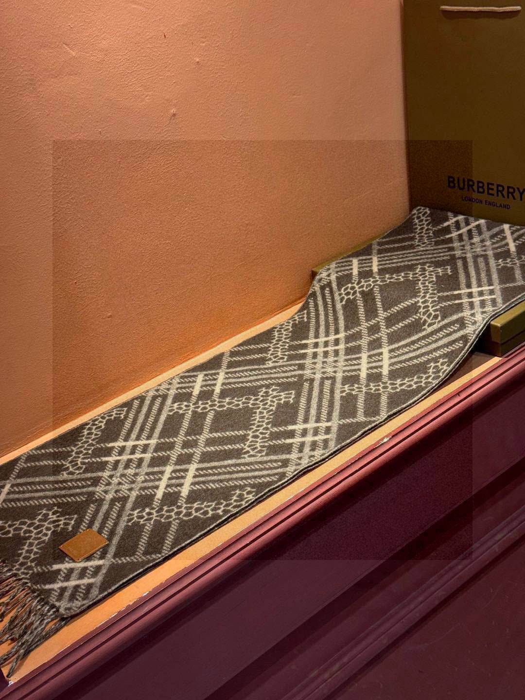 BBR SCARF 168 CM IN CASHMERE 730563