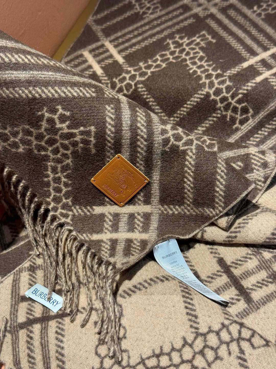 BBR SCARF 168 CM IN CASHMERE 730563