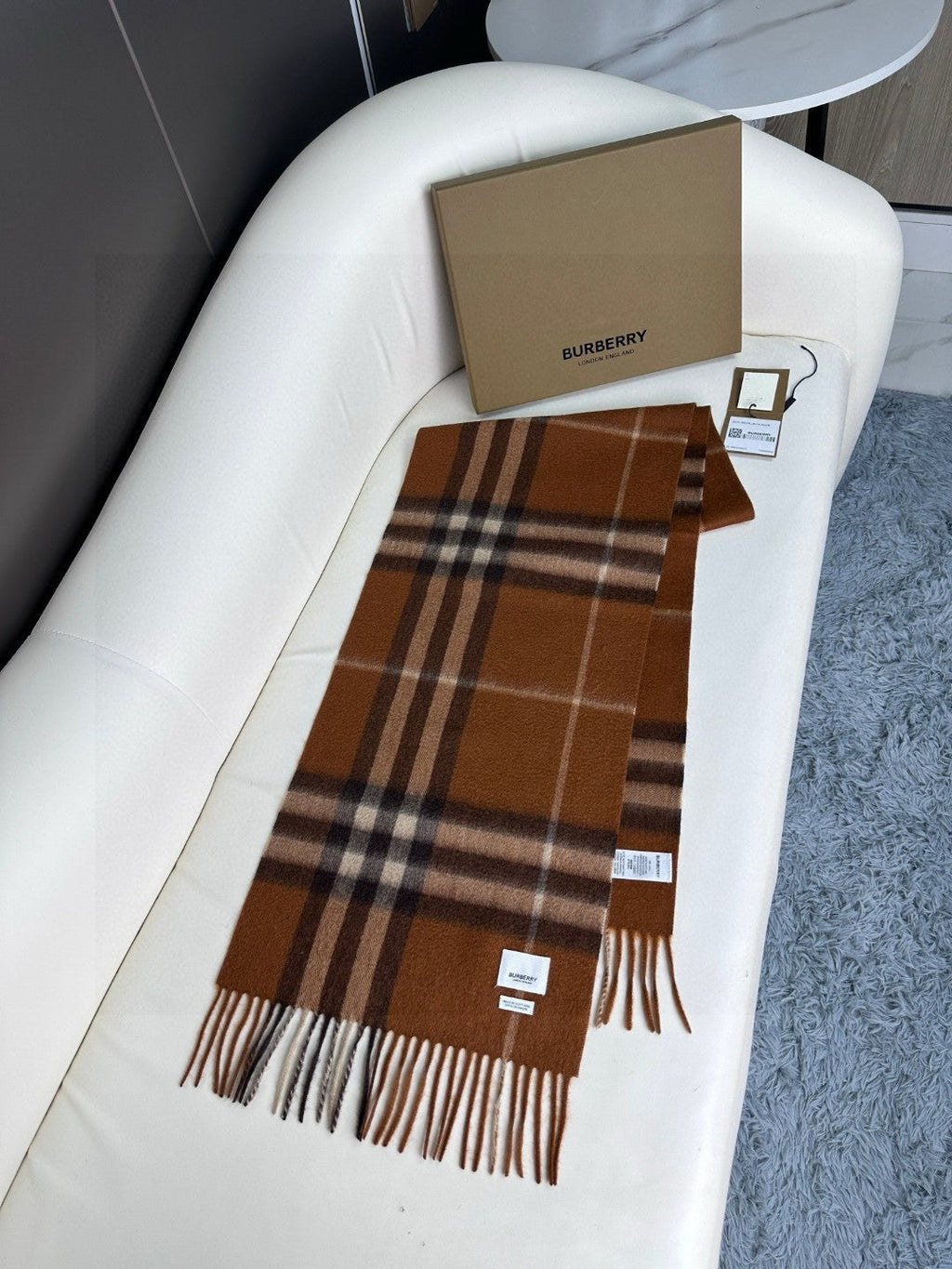 BBR SCARF 180 CM IN CASHMERE 543355