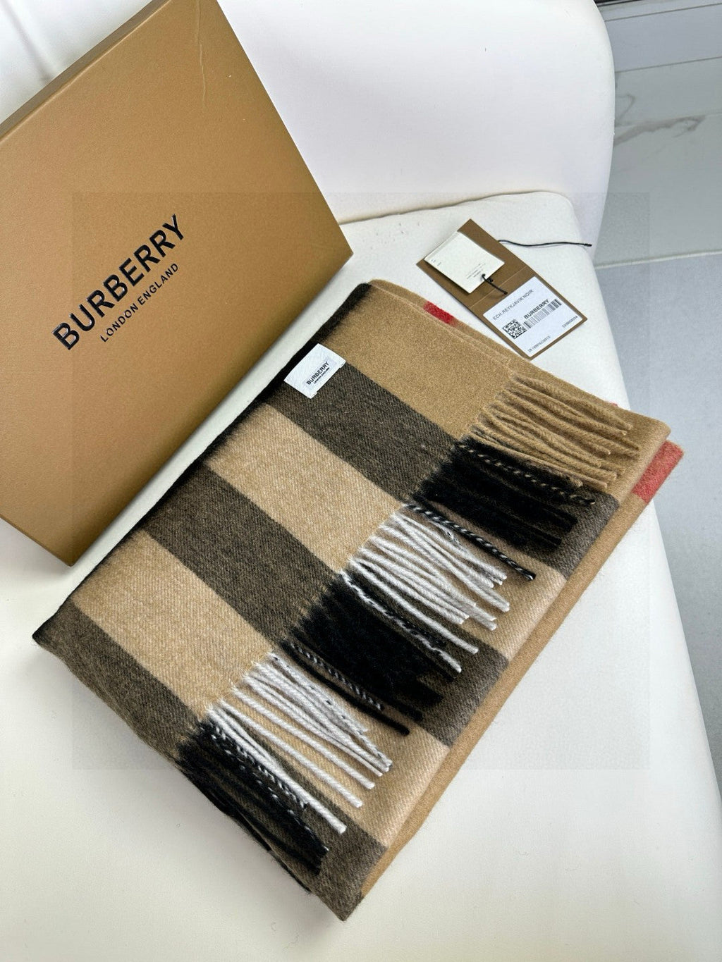 BBR SCARF 200 CM IN CASHMERE 726424