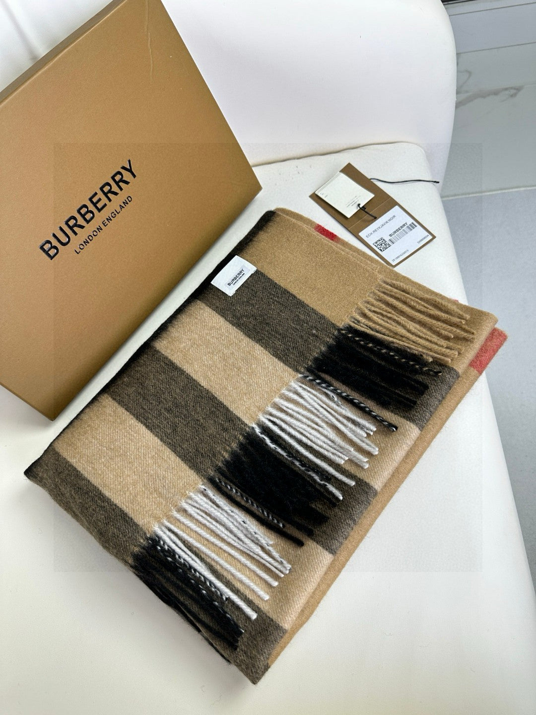 BBR SCARF 200 CM IN CASHMERE 726424
