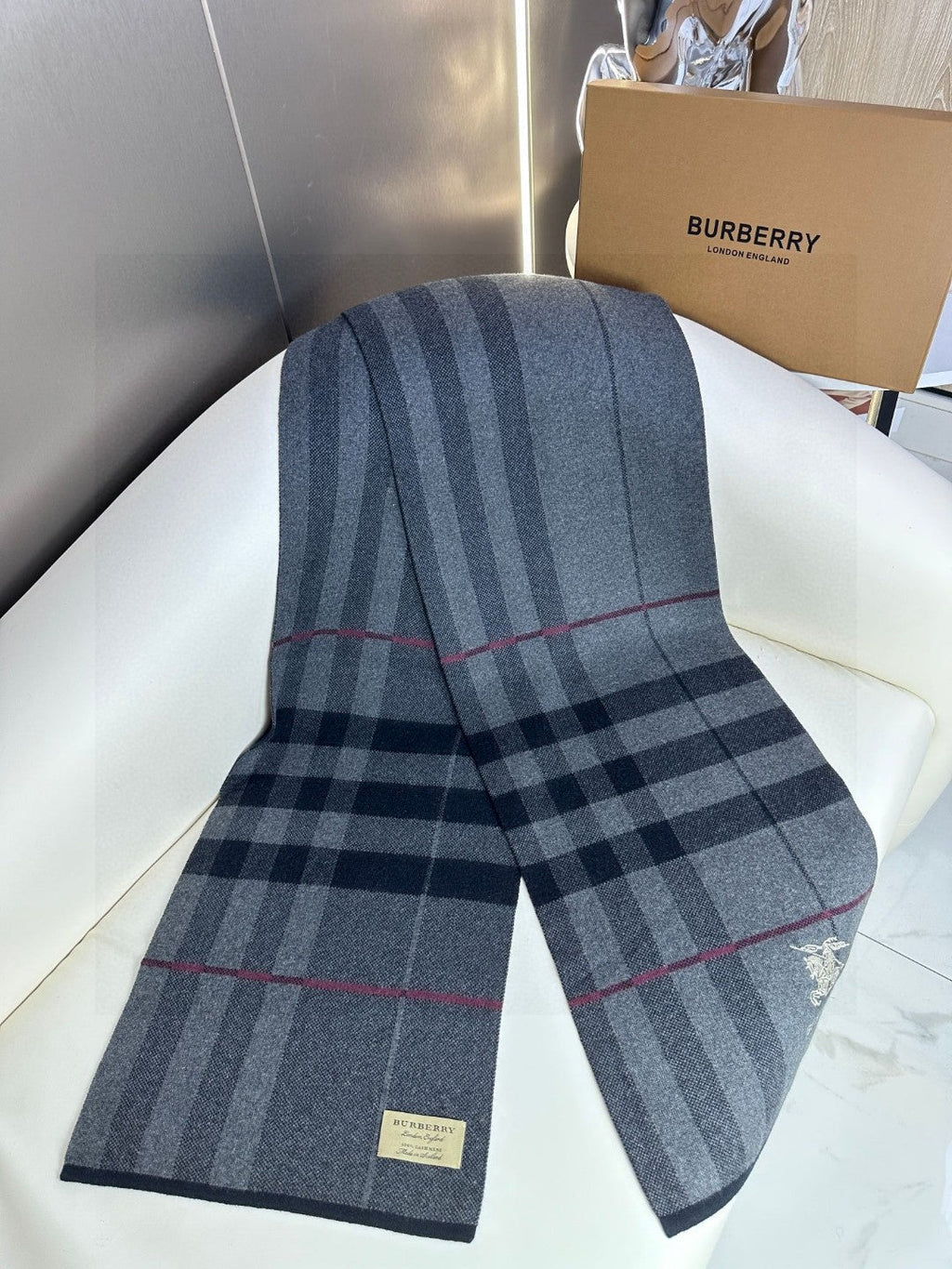 BBR SCARF 180 CM IN CASHMERE 730658