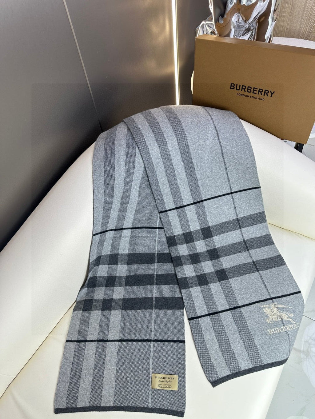 BBR SCARF 180 CM IN CASHMERE 730659